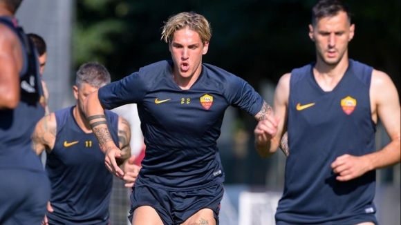 Халфът на Рома Николо Дзаниоло поднови тренировки за пръв път