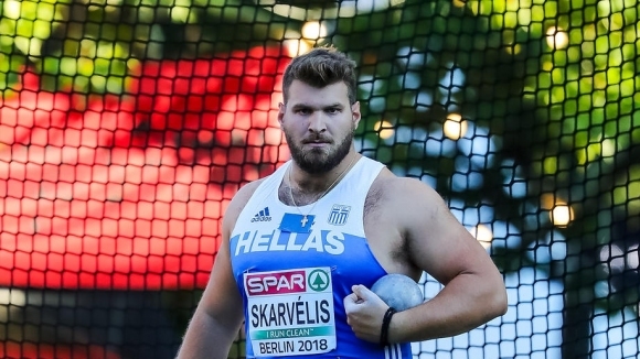 Николаос Скарвелис постави нов рекорд на Гърция в тласкането на