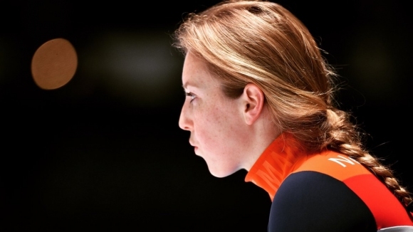 Световната шампионка по шорттрек Лара ван Руйвен Нидерландия е в