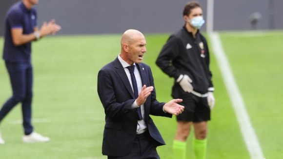 Старши треньорът на Реал Мадрид Зинедин Зидан е недоволен от