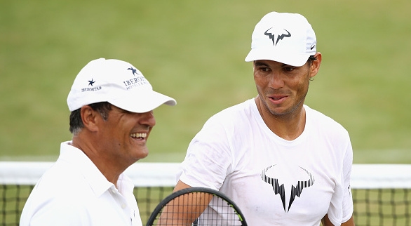Чичото и дългогодишен вече бивш треньор на испанската тенис суперзвезда
