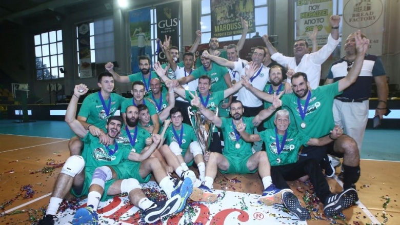 Гърция има нов шампион по волейбол! Столичният гранд Панатинайкос (Атина)