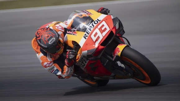 Световният шампион в MotoGP Марк Маркес Repsol Honda бе най бърз