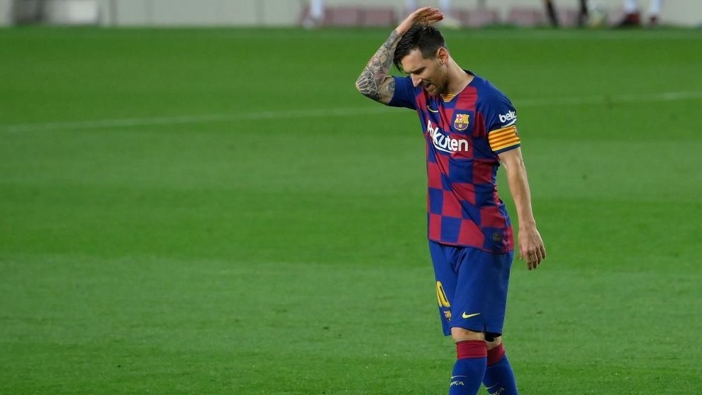 Капитанът на Барселона Лионел Меси отправи остри критики към отбора