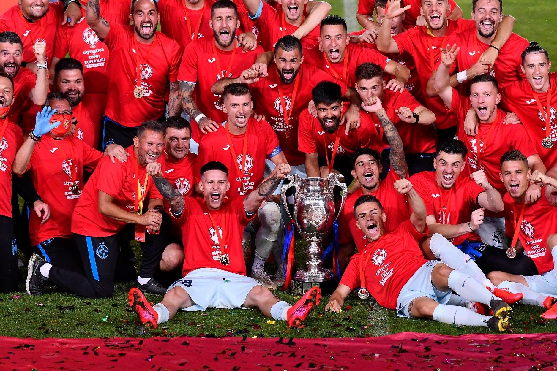 Футболен Клуб Стяуа Букурещ спечели купата на Румъния по футбол