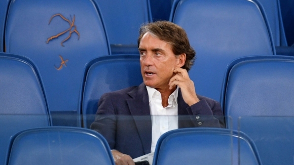 Селекционерът на националния отбор на Италия Роберто Манчини е недоволен
