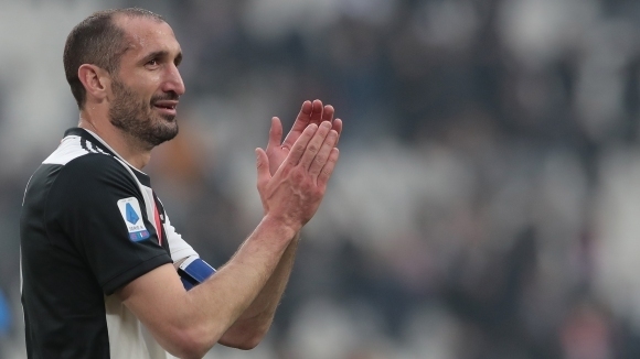 Централният бранител на Ювентус Джорджо Киелини е единственият футболист на