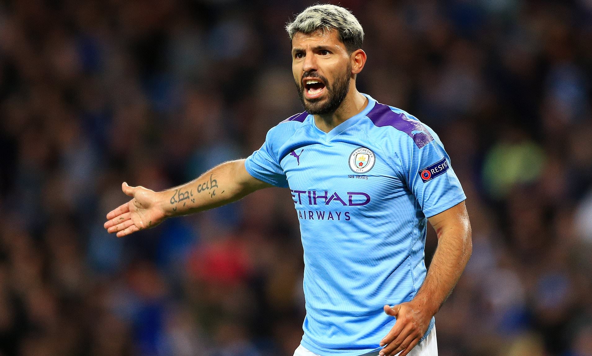 Серхио Агуеро няма да играе в реванша между Манчестър Сити