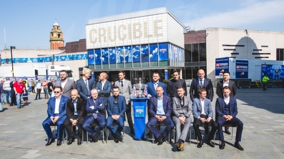 Изтеглиха жребия за Световното първенство по снукър в театър Крусибъл