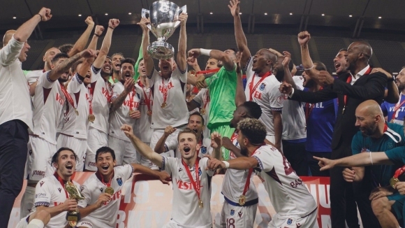 Отборът на Трабзонспор който завърши на второ място в Супер