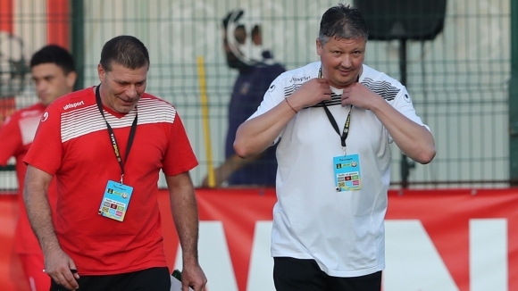 Старши треньорът на Царско село Любослав Пенев изрази радостта си