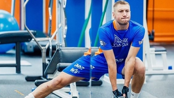 Отборът на Кузбас Кемерово който стигна до бронзовите медали в