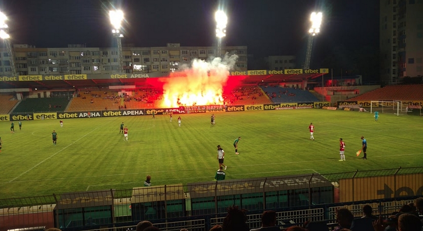 Отборът на Локомотив София е единственият тим от Втора лига