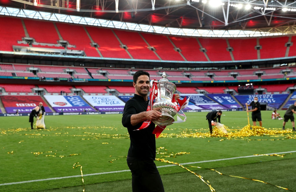 Мениджърът на Арсенал Микел Артета обобщи първия си сезон с