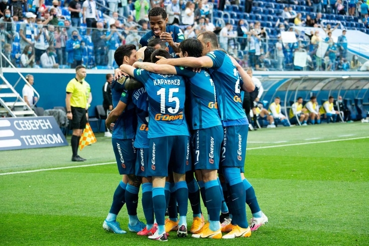 Шампионът Зенит Санкт Петербург увеличи аванса си на върха във