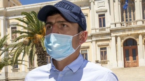 Капитанът на Манчестър Юнайтед Хари Магуайър вече се е прибрал