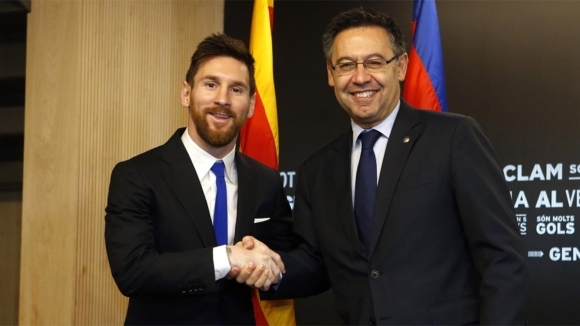 Президентът на Барселона Джосеп Мария Бартомеу отрече пред Sport es появилите