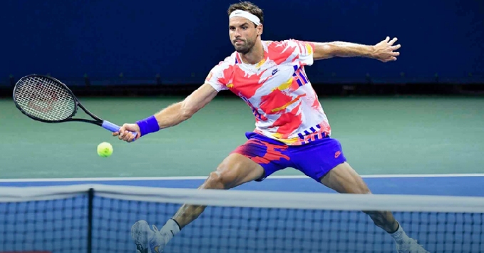 Григор Димитров се завърна за тренировка на Артър Аш в