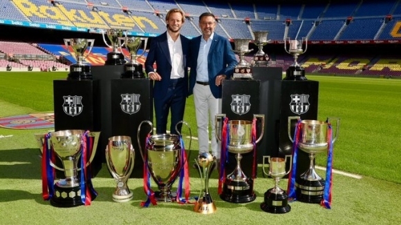 Новото попълнение на Севиля Иван Ракитич се сбогува с досегашния