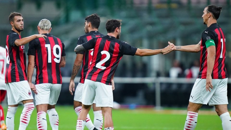Милан записа изразителна победа над Монца в поредната контрола от