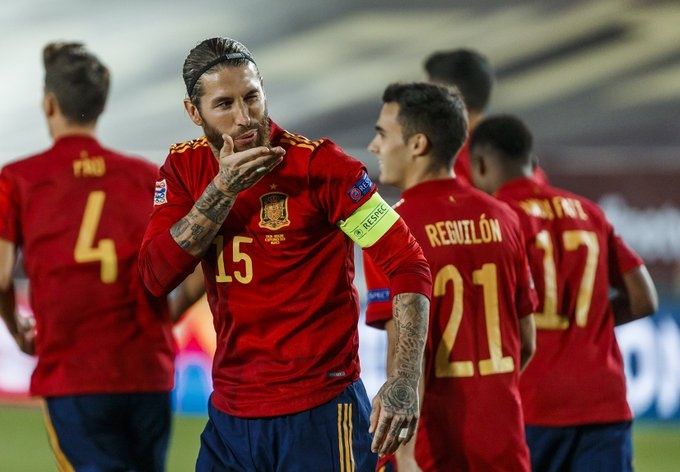 Защитникът на испанския национален отбор Серхио Рамос изрази задоволство от