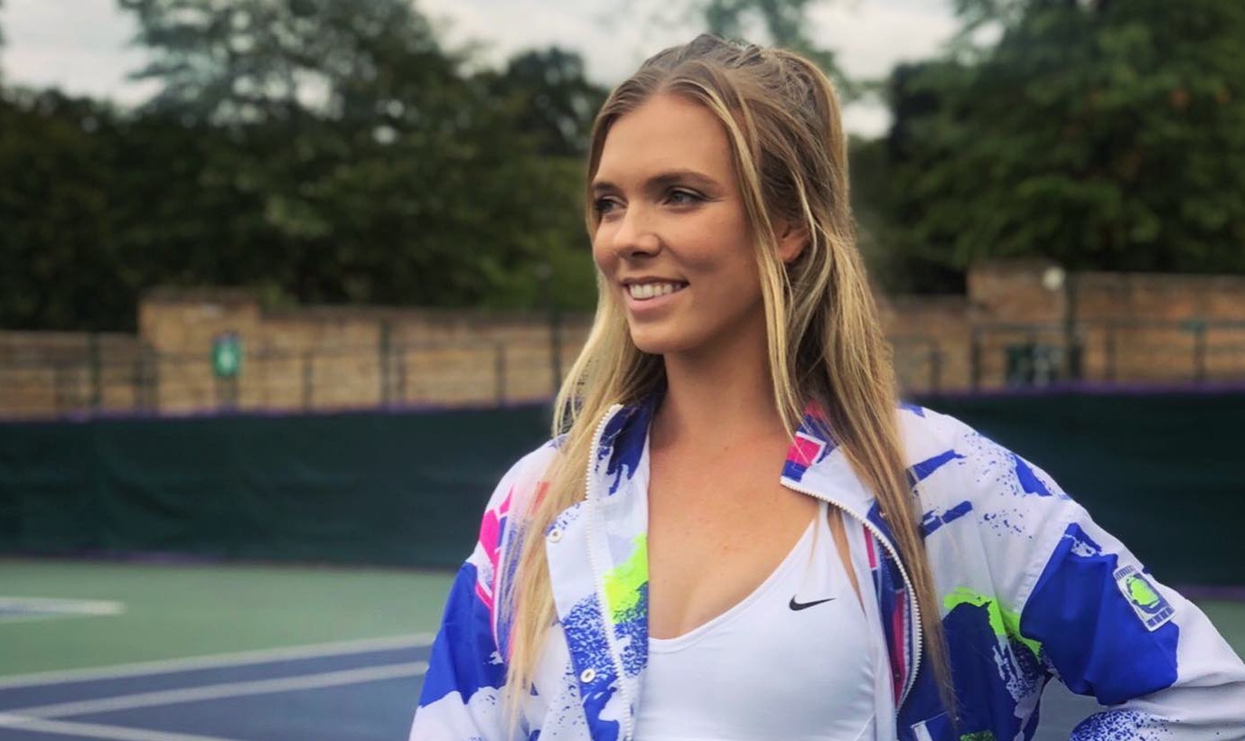 Една от красавиците в женския тенис Кейти Бултър реши