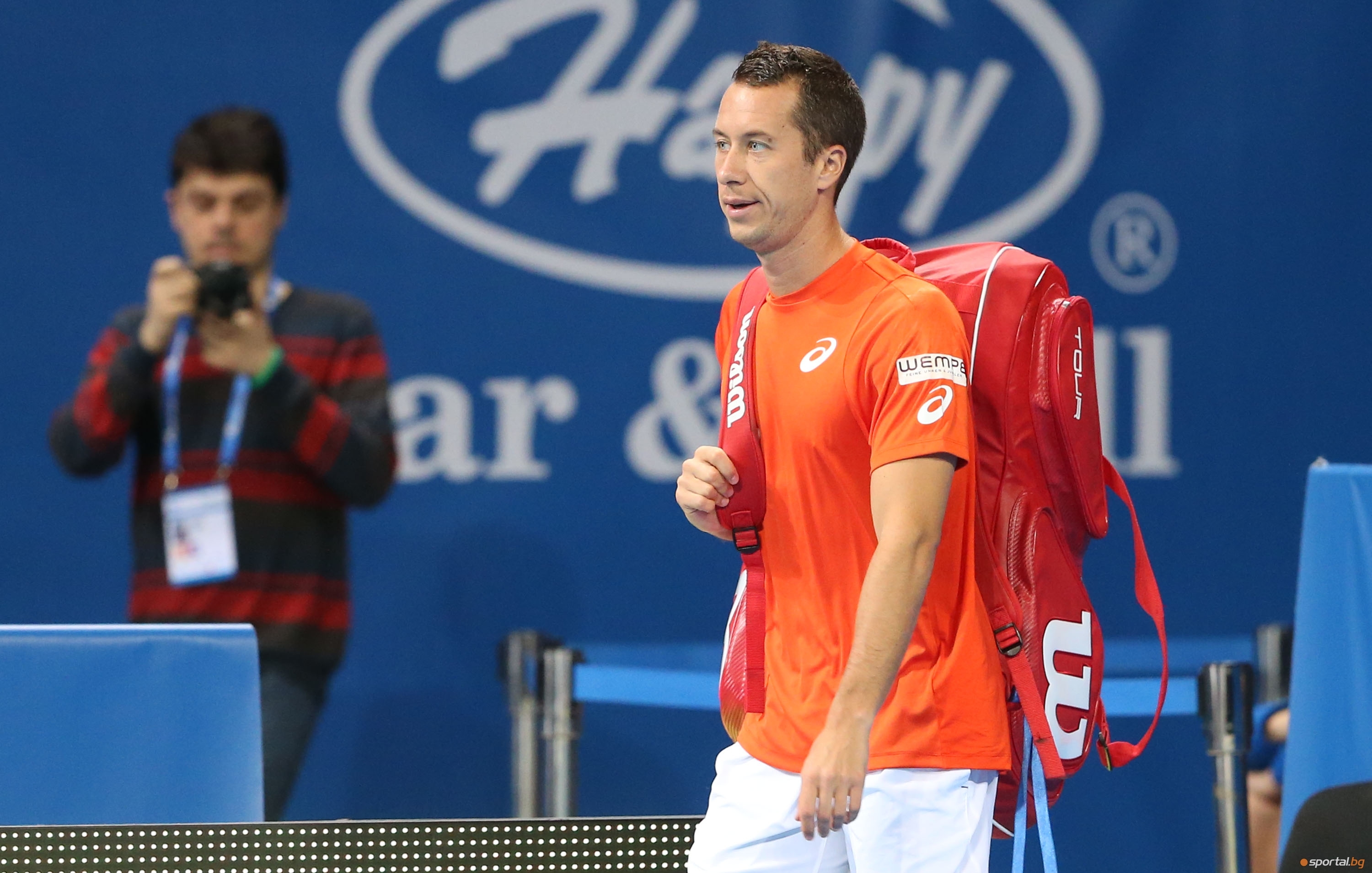 Двукратният шампион Филип Колшрайбер Германия отпадна в първия кръг на