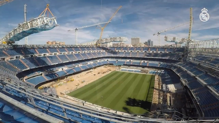 В специално 6 минутно видео Реал Мадрид показа как върви реконструкцията