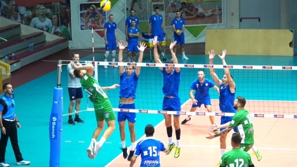 Мъжкият волейболен отбор на Левски София постигна победа във втората