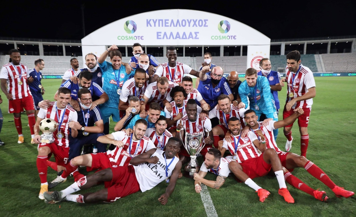 Олимпиакос оформи дубъла в Гърция за сезон 2019/2020, след като