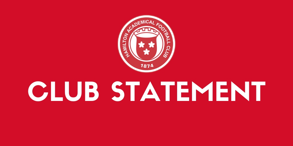 Трима служители на Хамилтън Академикал са дали положителни проби за