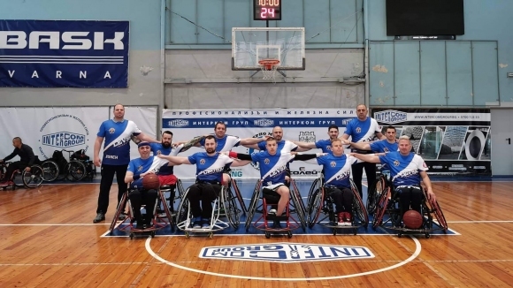 Баскетболният клуб за хора с увреждания Левски е сред 10 те