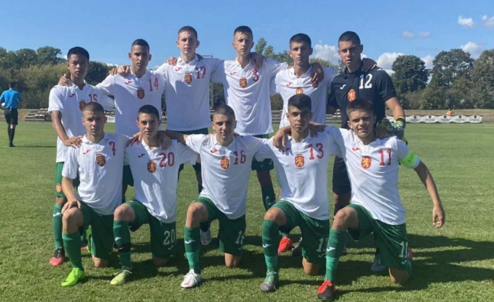Юношеският отбор на България U16 претърпя поражение с 1 2 от