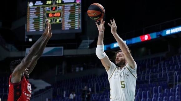 Баскетболният отбор на Реал Мадрид регистрира втори пореден успех на