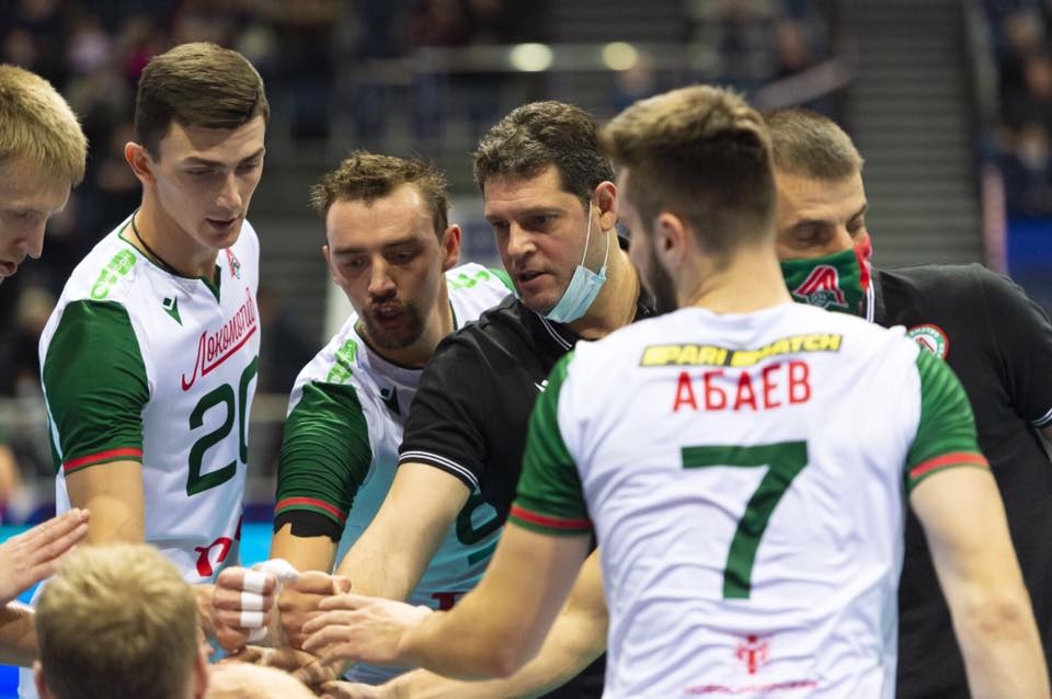 Шампионът на Русия за 2020 година Локомотив Новосибирск който е