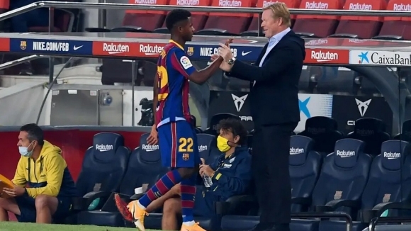 Старши треньорът на Барселона Роналд Куман беше повече от доволен