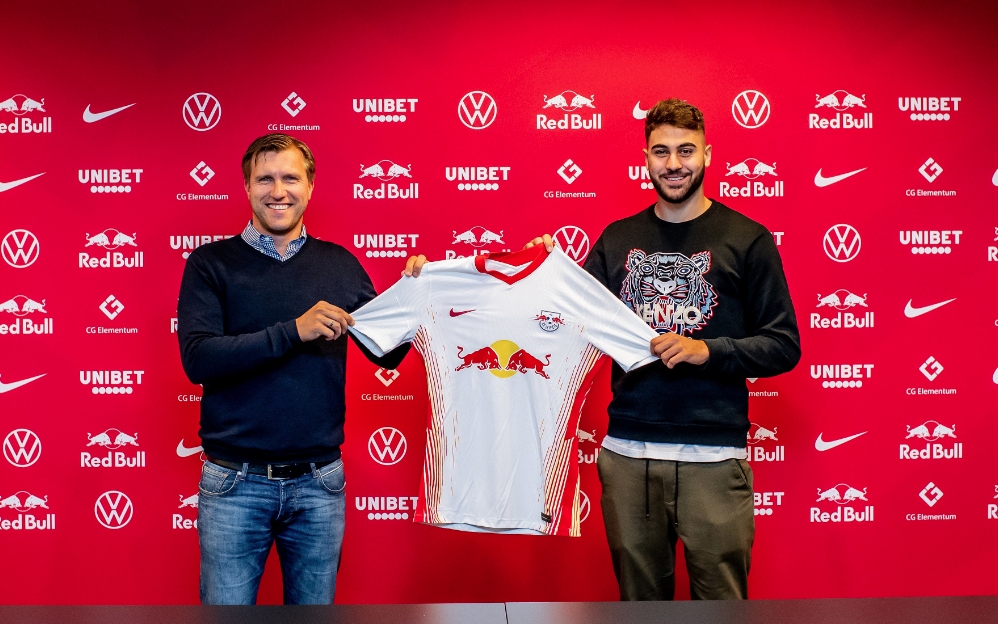 Отборът на РБ Лайпциг представи най новото си попълнение Това е