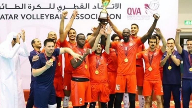 Тимът на българския национал Розалин Пенчев Ал Араби Доха спечели