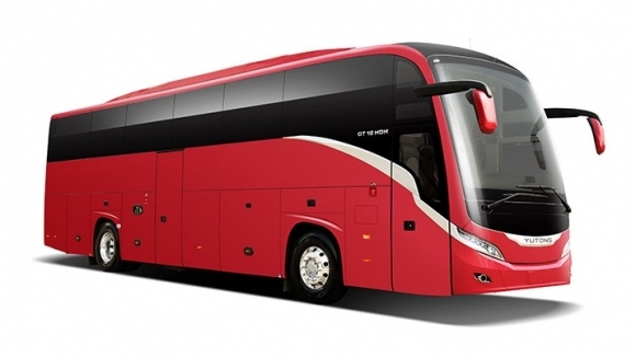 Новият клубен автобус на вече е на българска земя съобщава