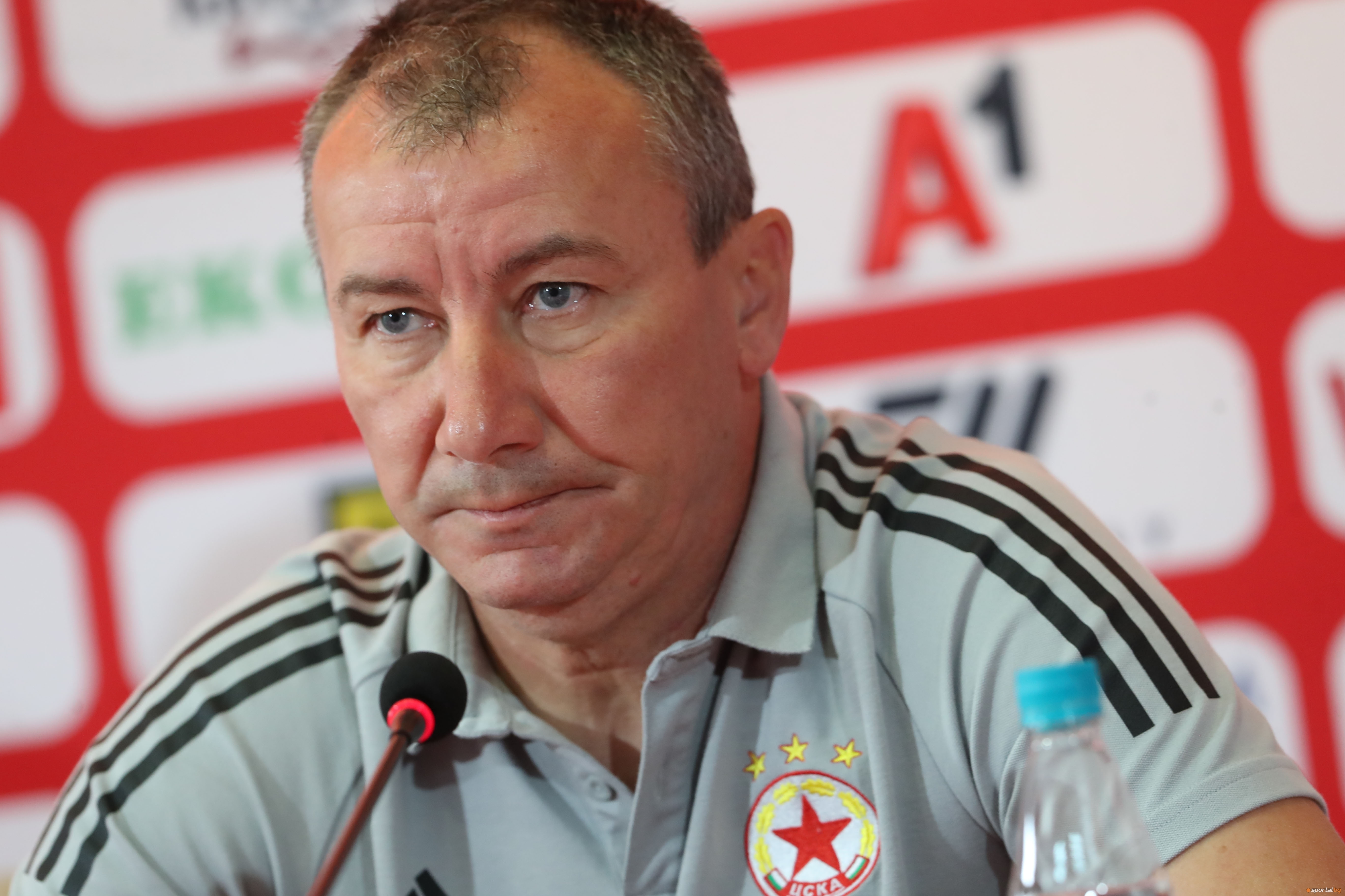 Наставникът на ЦСКА София Стамен Белчев обяви че е изключително щастлив