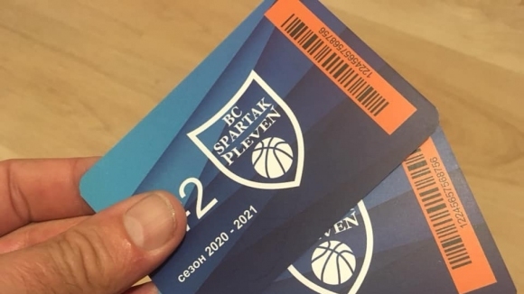 Баскетболният Спартак Плевен пусна в продажба абонаментни карти за новия
