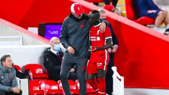 Нападателят на Ливърпул Садио Мане който даде положителен тест за