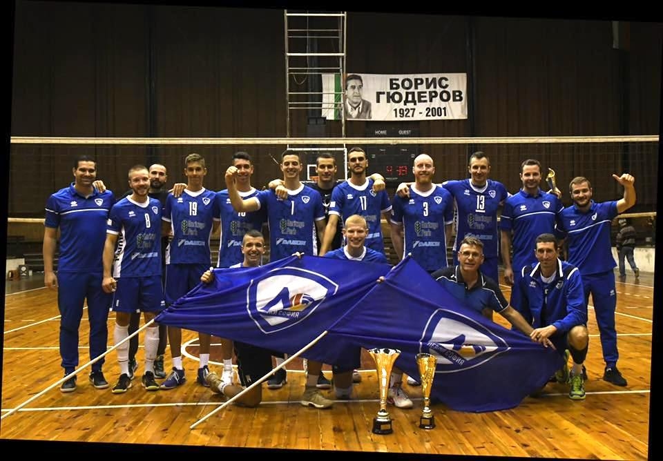 Волейболистите на Левски София спечелиха втора поредна Купа Борис Гюдеров.