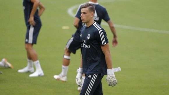 Резервният вратар на Реал Мадрид Андрий Лунин е дал положителна