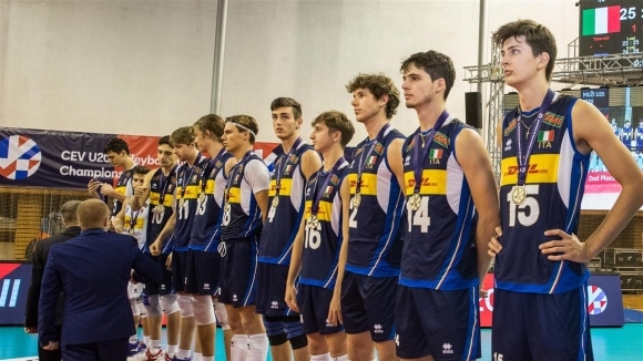 Вицешампионът на Европейското първенство за младежи до 20 години Италия