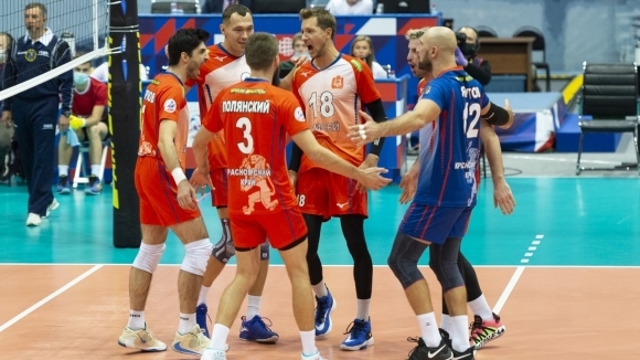 Волейболният национал Тодор Скримов и неговият Енисей (Красноярск) постигнаха първа