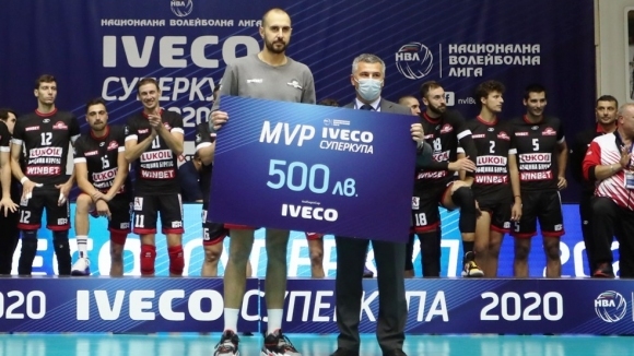 Опитният Валентин Братоев беше избран за Най полезен играч MVP в