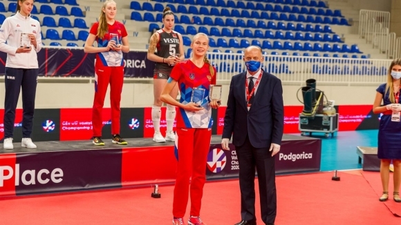 16 годишната Арина Фьодоровцева спечели отличието за най полезен състезател MVP на