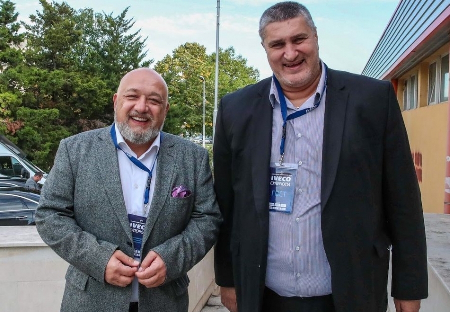 За първи път като президент на българския волейбол Любо Ганев