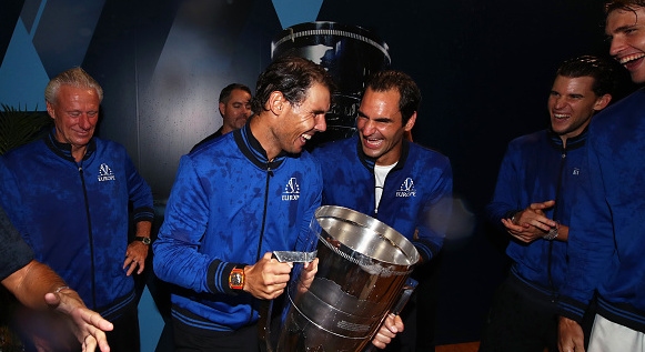 Краля на клея Рафаел Надал коментира поздрава който Роджър Федерер